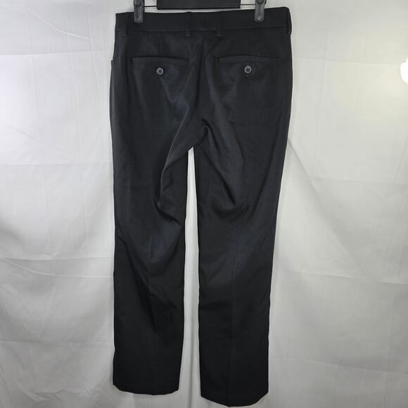 Oobe Black Straight Leg Dress Career Pants Size 4/29 - Picture 5 of 8